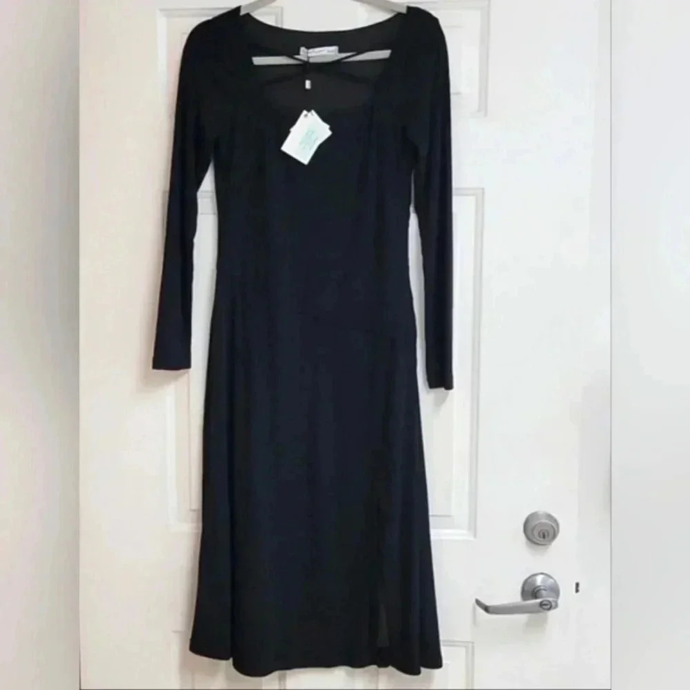 By Egreis Maxi Long Sleeve Dress